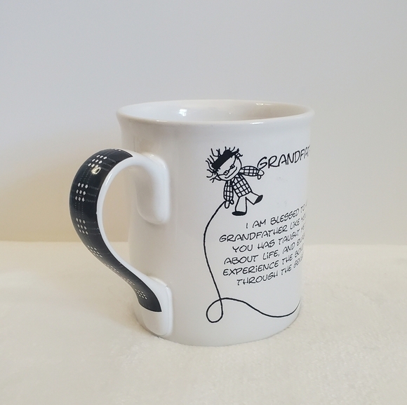 CHILDREN Of The Inner Light Grandfather White Black Coffee Cup Mug - Picture 6 of 14